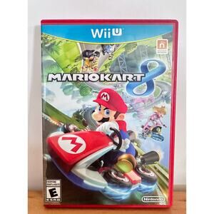 Mario Kart 8-Nintendo Wii U-CIB w/Inserts-LN Cond-Clean & Tested-Video Game
